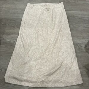 Women's Leisure Studio Knit Maxi Skirt - Universal Thread Oatmeal XL